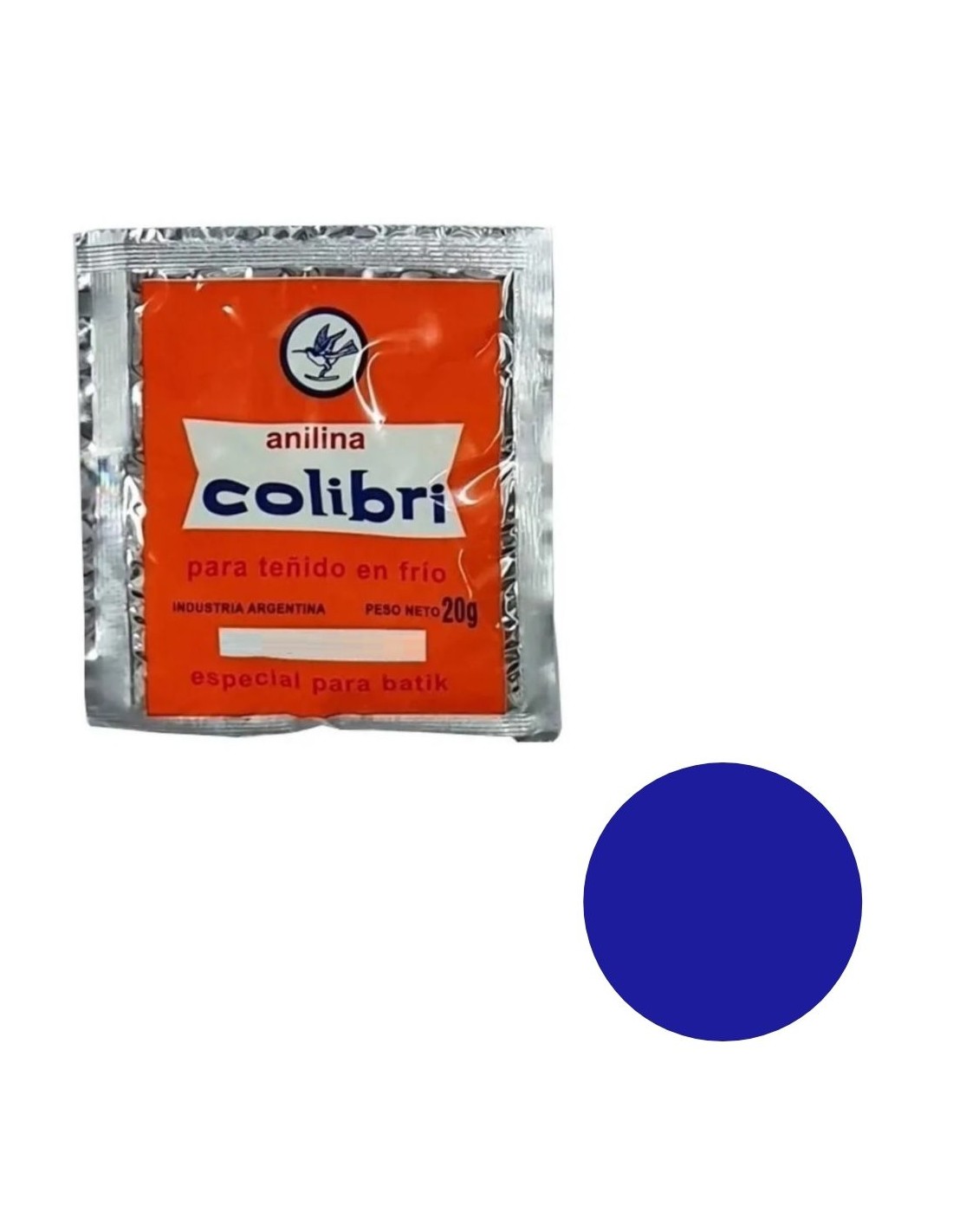 ANILINA COLIBRI azul marino 20g  (x uni)